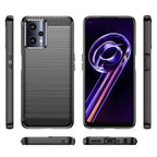 Carbon dėklas Realme 9 Pro – juodas -- Realme 9 Pro