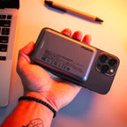 Dudao TGK1 išorinė baterija su MagSafe belaidžiu įkrovikliu 20W 10000mAh juoda (TGK1-black)