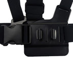 Krūtinės tvirtinimas - Krūtinės dirža GoPro SJCAM sportinėms kameroms - juoda -- Cycling Accessories
