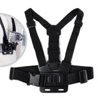 Krūtinės tvirtinimas - Krūtinės dirža GoPro SJCAM sportinėms kameroms - juoda -- Cycling Accessories