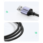 Ugreen daugiafunkcis adapteris HUB USB 3.0 - 3 x USB / Ethernet RJ-45 / USB Type C PD pilkas (CM475) -- USB Hubs