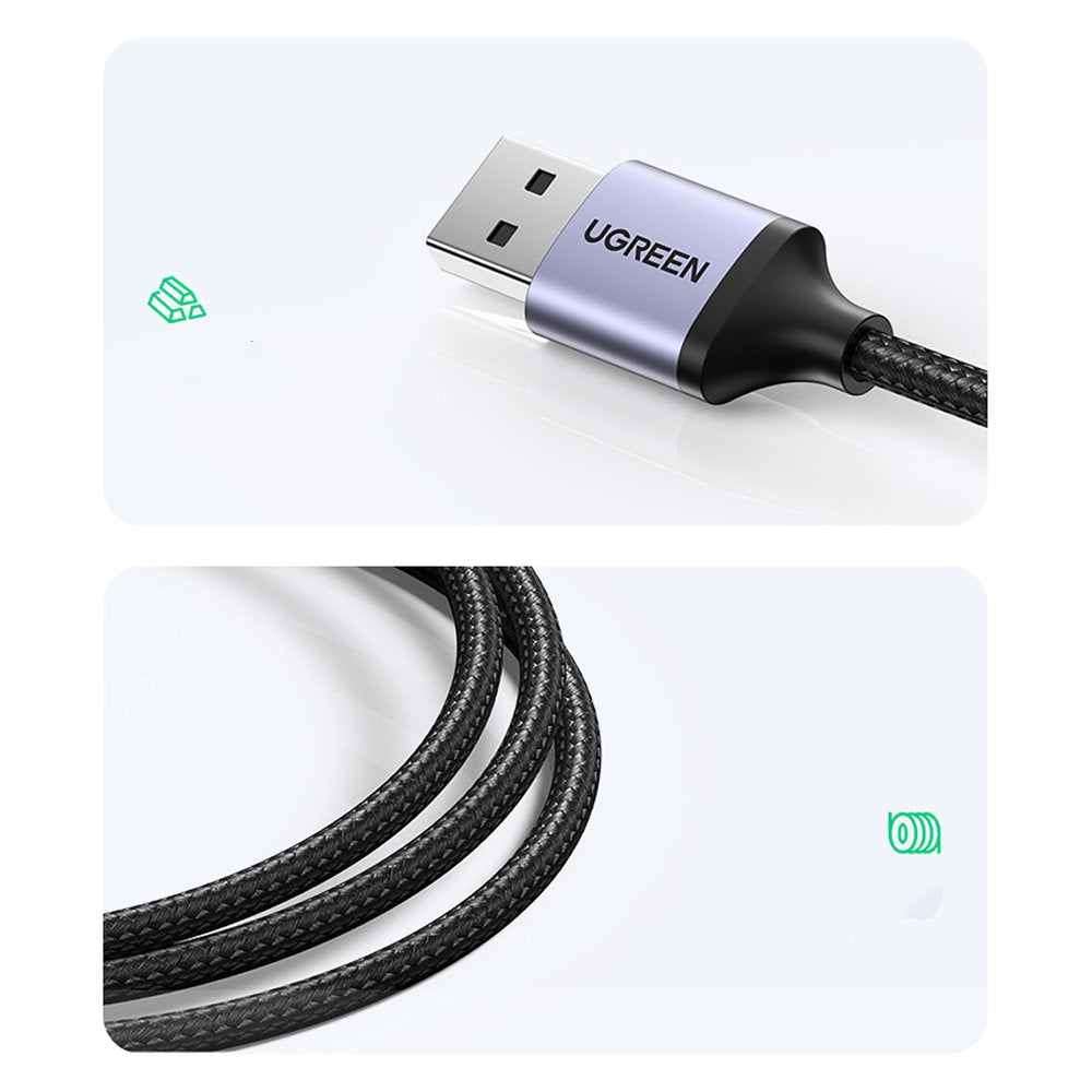 Ugreen daugiafunkcis adapteris HUB USB 3.0 - 3 x USB / Ethernet RJ-45 / USB Type C PD pilkas (CM475) -- USB Hubs