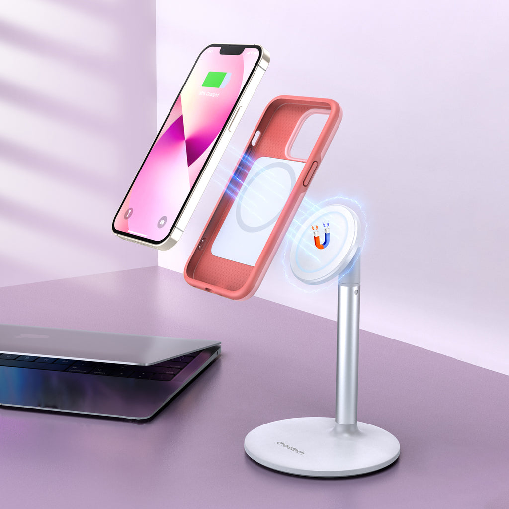 Choetech MagSafe dėklas iPhone 13 Pro Max – rožinis