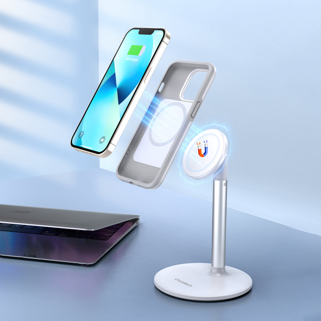 Choetech MagSafe dėklas iPhone 13 Pro – baltas
