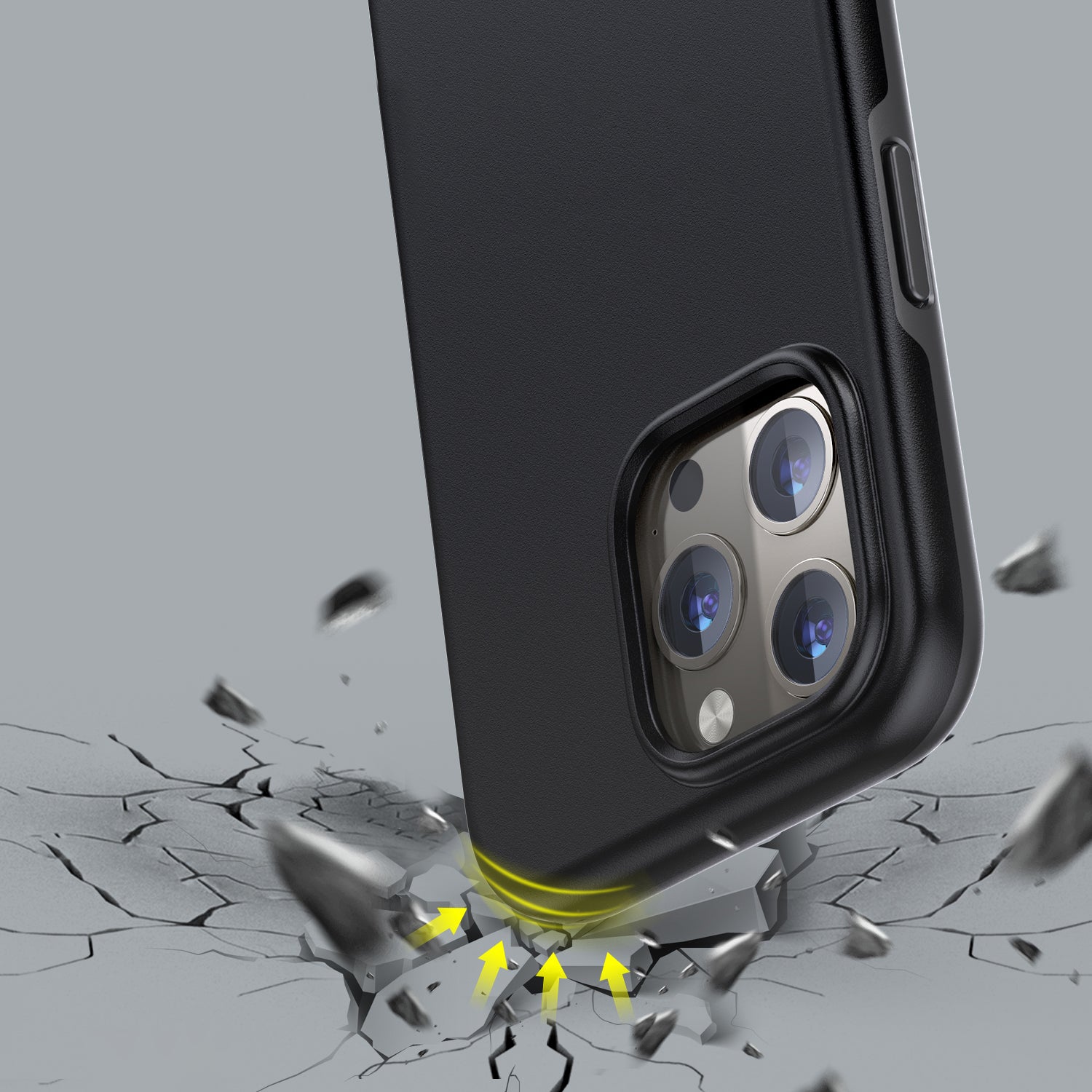 Choetech MagSafe dėklas iPhone 13 Pro – juodas