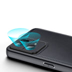 Dux Ducis Fino dėklas Oppo Reno7 Pro 5G – juodas -- Oppo Reno 7 Pro