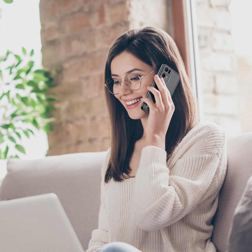 Dux Ducis Fino dėklas Oppo Reno7 Pro 5G – juodas -- Oppo Reno 7 Pro