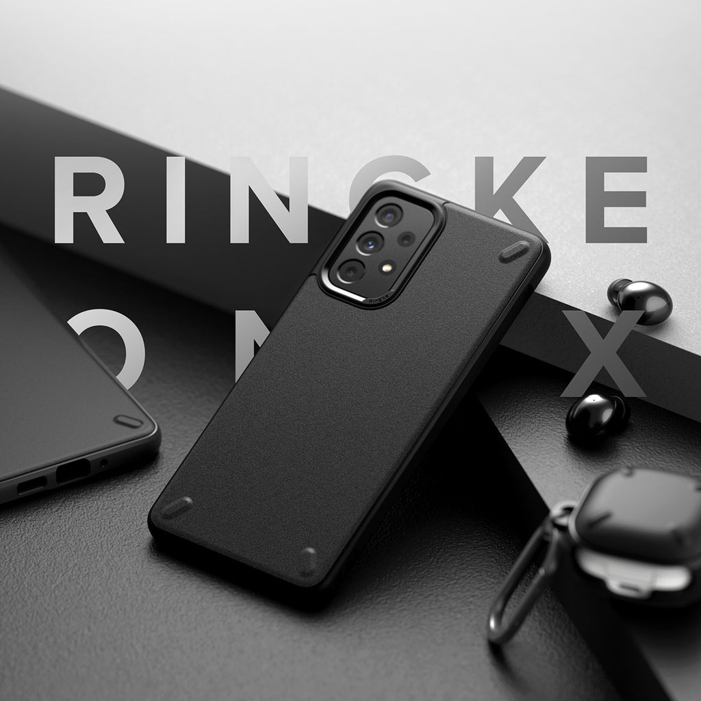 Ringke Onyx TPU dėklas Samsung Galaxy A73 – pilkas -- Samsung Galaxy A73