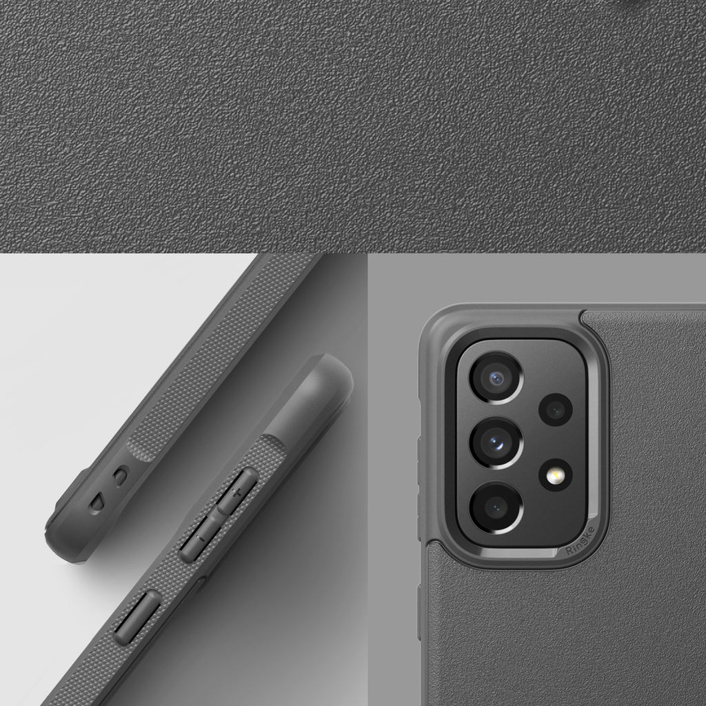 Ringke Onyx TPU dėklas Samsung Galaxy A73 – pilkas -- Samsung Galaxy A73