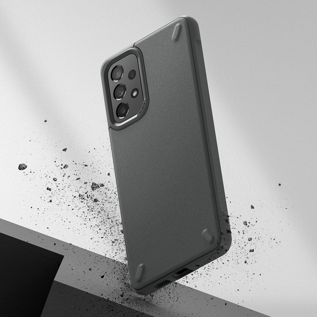 Ringke Onyx TPU dėklas Samsung Galaxy A73 – pilkas -- Samsung Galaxy A73