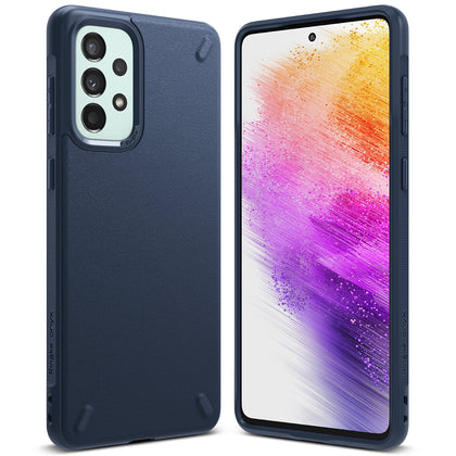 Ringke Onyx apsauginis dėklas Galaxy A73 – tamsiai mėlynas -- Samsung Galaxy A73