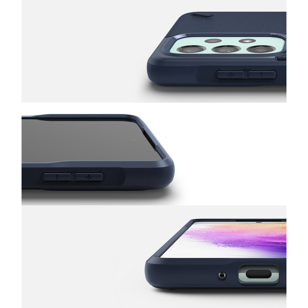 Ringke Onyx apsauginis dėklas Galaxy A73 – tamsiai mėlynas -- Samsung Galaxy A73
