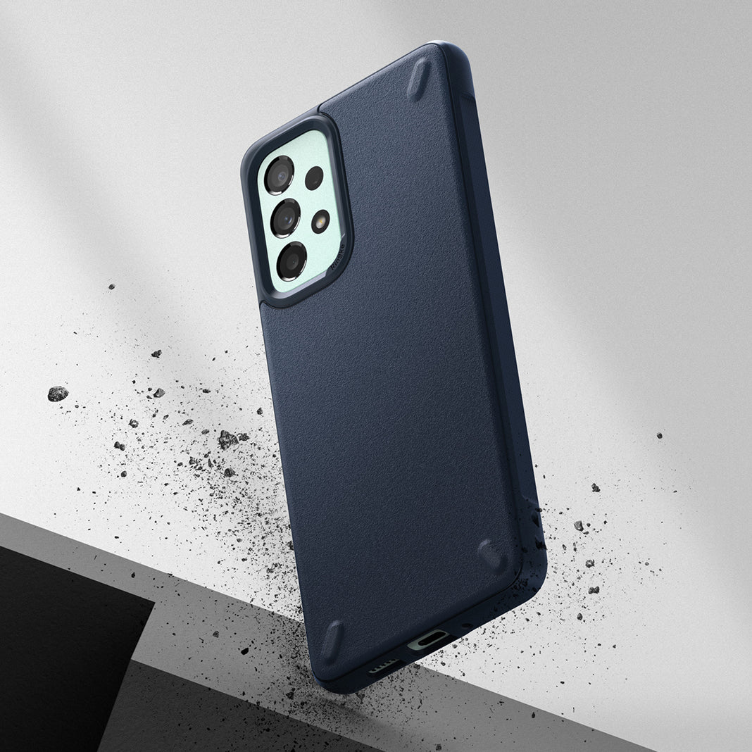 Ringke Onyx apsauginis dėklas Galaxy A73 – tamsiai mėlynas -- Samsung Galaxy A73