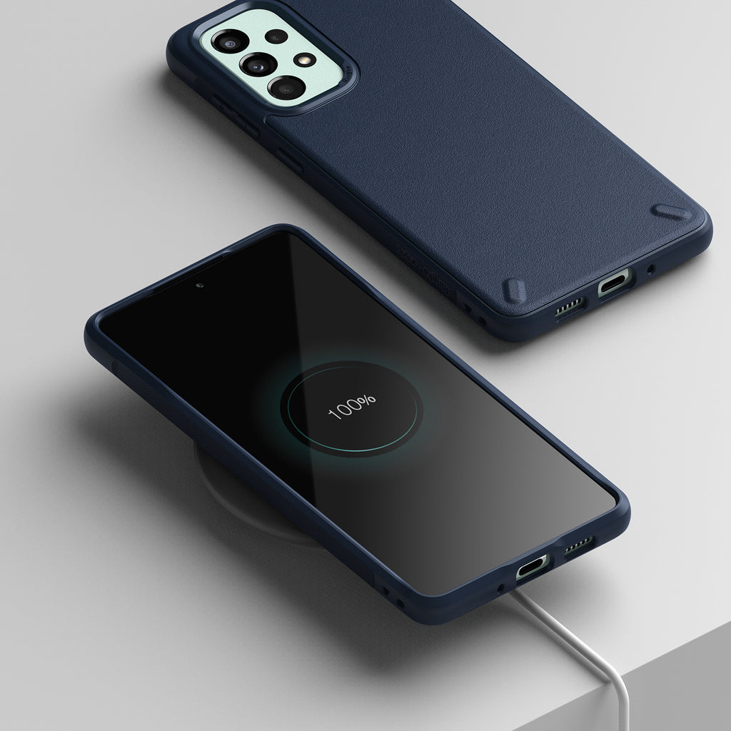 Ringke Onyx apsauginis dėklas Galaxy A73 – tamsiai mėlynas -- Samsung Galaxy A73