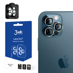 3MK Lens Protection Pro iPhone 12 Pro fotoaparato objektyvo apsauga su tvirtinimo rėmeliu 1 vnt. -- iPhone 12 Pro
