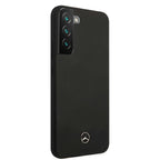 Mercedes silikoninis dėklas Samsung Galaxy S22+ – juodas -- Samsung Galaxy S22+