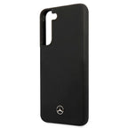 Mercedes silikoninis dėklas Samsung Galaxy S22+ – juodas -- Samsung Galaxy S22+