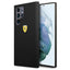 Ferrari silikoninis dėklas Galaxy S22 Ultra – juodas -- Samsung Galaxy S22 Ultra