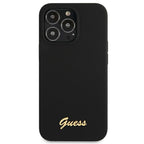 Guess MagSafe silikoninis dėklas iPhone 13/13 Pro – juodas -- iPhone 13 Pro