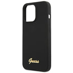 Guess MagSafe silikoninis dėklas iPhone 13/13 Pro – juodas -- iPhone 13 Pro