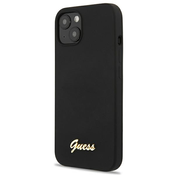 Guess MagSafe silikoninis dėklas iPhone 13 – juodas