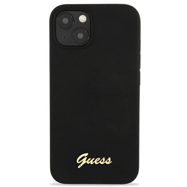 Guess MagSafe silikoninis dėklas iPhone 13 – juodas