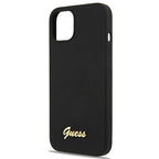 Guess MagSafe silikoninis dėklas iPhone 13 – juodas
