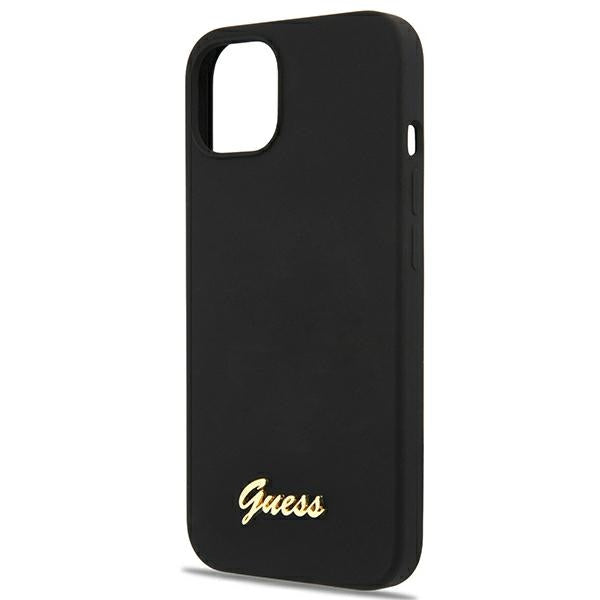 Guess MagSafe silikoninis dėklas iPhone 13 – juodas