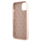 Guess MagSafe silikoninis dėklas iPhone 13 – rožinis