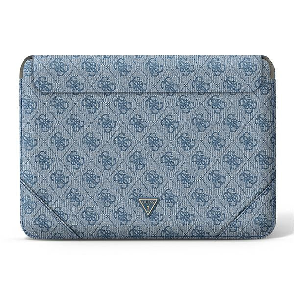Guess 4G Uptown Triangle Logo dėklas 13-14" nešiojamajam kompiuteriui - mėlynas -- Laptop Bags
