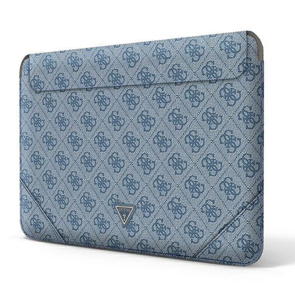 Guess 4G Uptown Triangle Logo dėklas 13-14" nešiojamajam kompiuteriui - mėlynas -- Laptop Bags