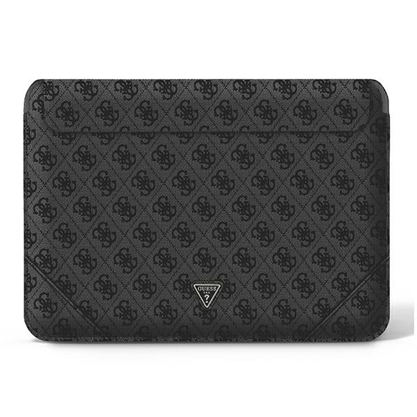 Guess 4G Uptown Triangle Logo dėklas 13-14" nešiojamajam kompiuteriui – juodas -- Laptop Bags