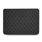 Guess 4G Uptown Triangle Logo dėklas 13-14" nešiojamajam kompiuteriui – juodas -- Laptop Bags