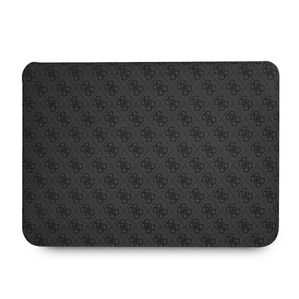 Guess 4G Uptown Triangle Logo dėklas 13-14" nešiojamajam kompiuteriui – juodas -- Laptop Bags