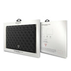 Guess 4G Uptown Triangle Logo dėklas 13-14" nešiojamajam kompiuteriui – juodas -- Laptop Bags