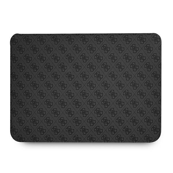 Guess 4G Uptown Triangle Logo dėklas 16" nešiojamajam kompiuteriui – juodas -- Laptop Bags