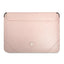 Guess Saffiano Triangle Logo dėklas 16" nešiojamajam kompiuteriui - rožinė -- Laptop Bags