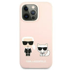 Karl Lagerfeld MagSafe dėklas iPhone 13/13 Pro – rožinis