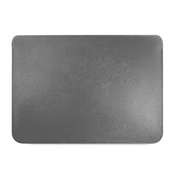 Karl Lagerfeld Saffiano Ikonik Karl dėklas 16" nešiojamajam kompiuteriui - sidabrinė -- Laptop Bags