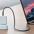Ugreen US286 USB-C - USB-C PD QC 3A 480Mb/s 2m laidas - juodas -- Cell phone cables