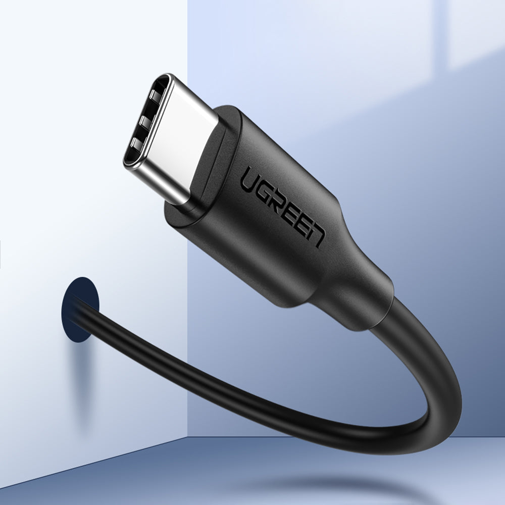 Ugreen US286 USB-C - USB-C PD QC 3A 480Mb/s 2m laidas - juodas -- Cell phone cables