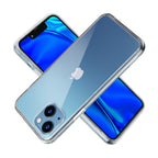 Silikono dėklas iPhone 13 iš 3mk Clear Case serijos - skaidrus