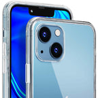 Silikono dėklas iPhone 13 iš 3mk Clear Case serijos - skaidrus
