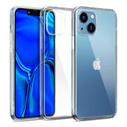 Silikono dėklas iPhone 13 iš 3mk Clear Case serijos - skaidrus