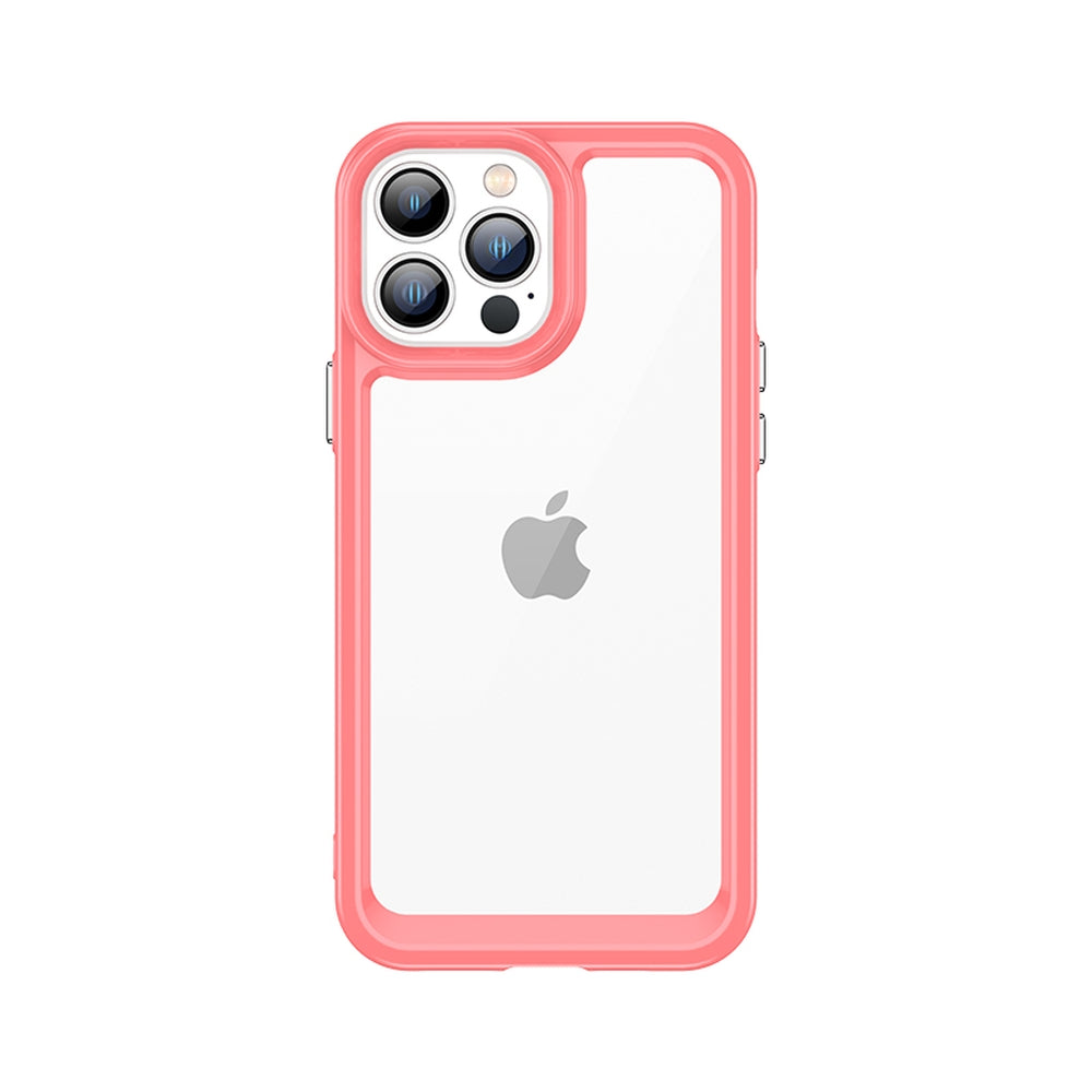 Outer Space Case dėklas iPhone 12 Pro Max – raudonas -- iPhone 12 Pro Max