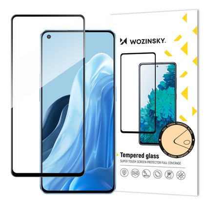 Wozinsky grūdintas stiklas Oppo Reno7 Pro 5G – juodas -- Oppo Reno 7 Pro