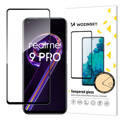 Wozinsky grūdintas stiklas Realme 9 Pro – juodas -- Realme 9 Pro