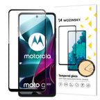 Wozinsky Full Glue grūdintas stiklas Motorola Moto G200 5G 9H Viso ekrano grūdintas stiklas su juodu rėmeliu -- Motorola...
