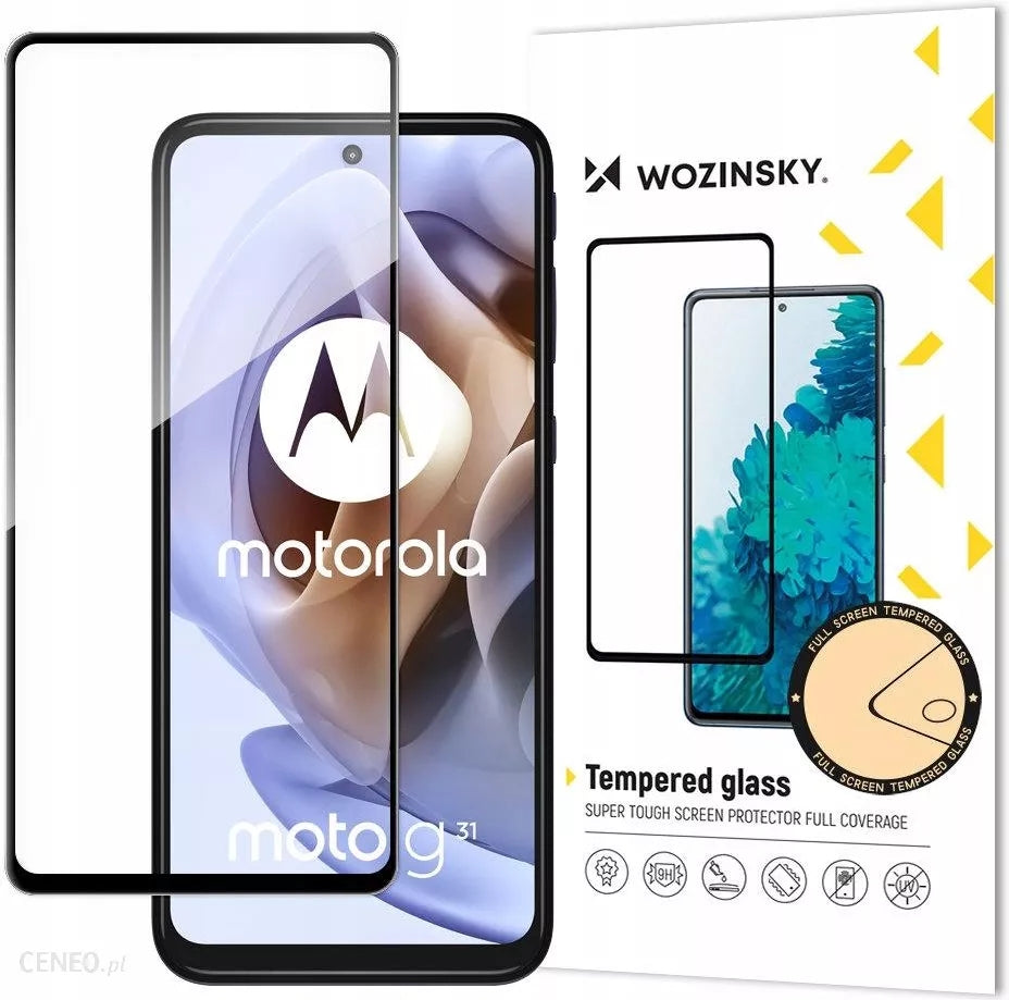 Wozinsky grūdintas stiklas Moto G51 – juodu rėmeliu -- Motorola Moto G51