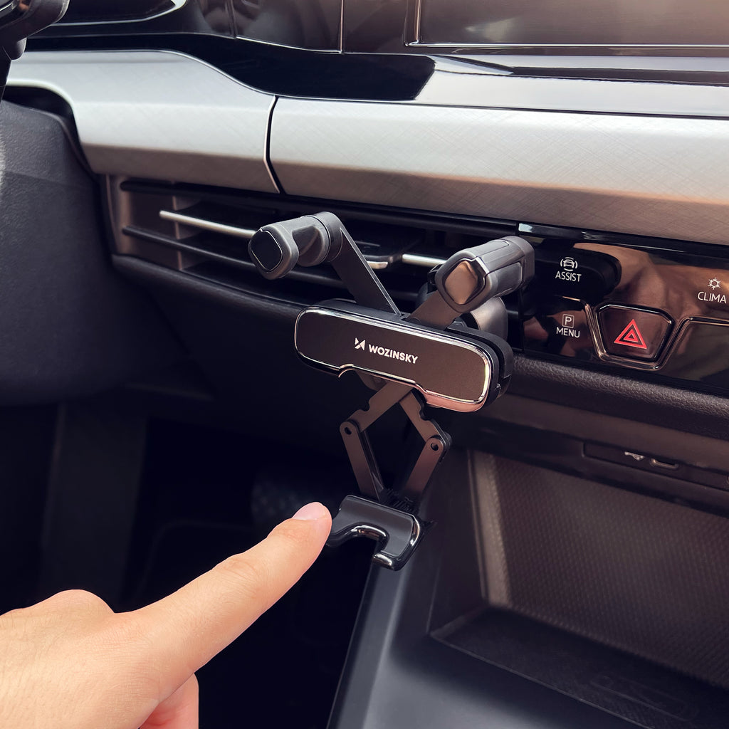 Wozinsky Gravity automobilinis telefono laikiklis WCHBK7 juodas